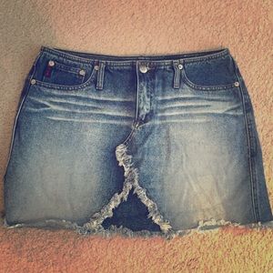 Mudd blue jean skirt. Size 11